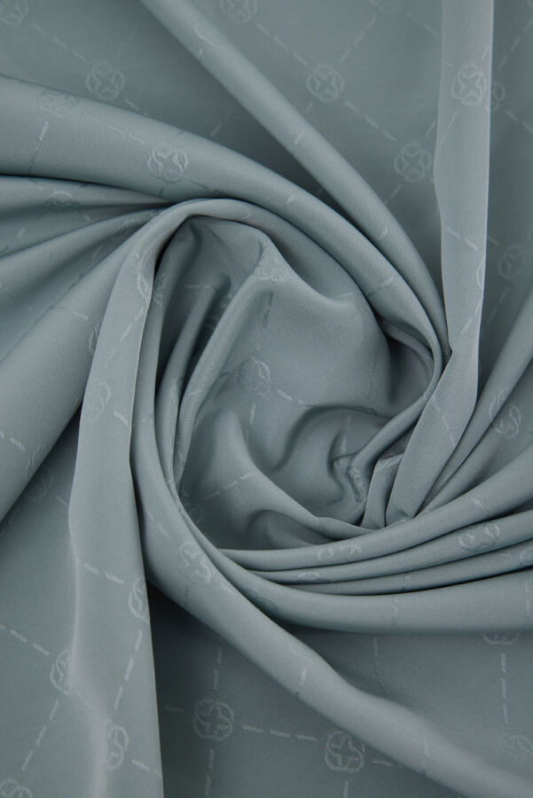 Yeşil 100X100 Monogram Eşarp - 3
