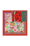 Renkli 100X100 Omuz Şalı - 1