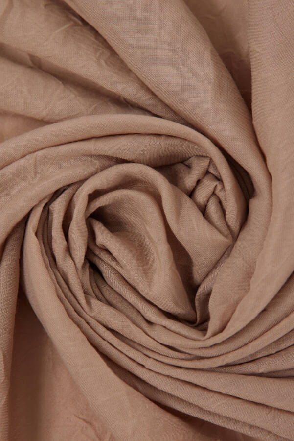 Bej 100X100 Kraş Eşarp - Aker (1)