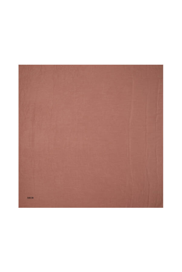 Kahverengi 100X100 Kraş Eşarp - 1