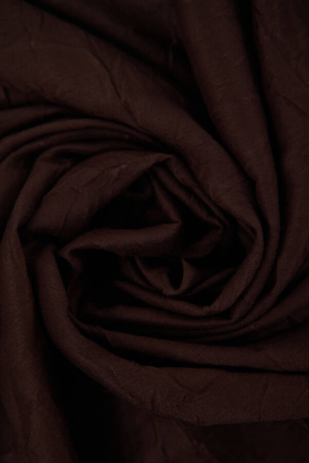 Kahverengi 100X100 Kraş Eşarp - Aker (1)