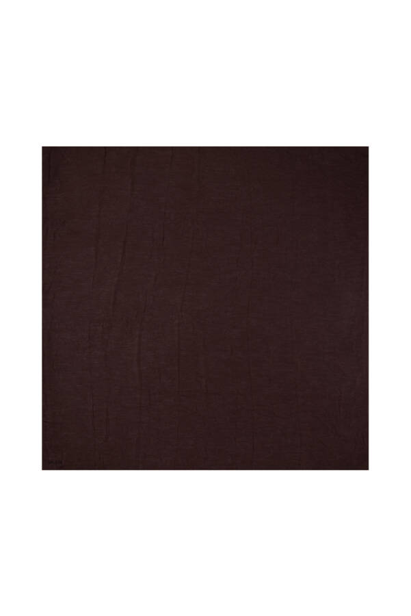 Kahverengi 100X100 Kraş Eşarp - Aker