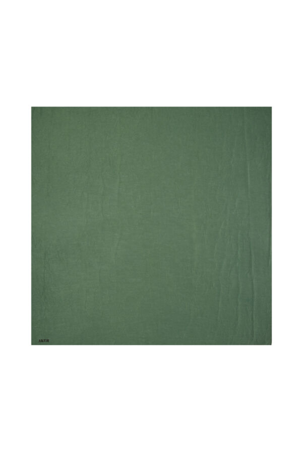 Yeşil 100X100 Kraş Eşarp - 1
