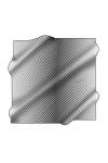 Renkli 90X90 Pierre Cardin Krep Saten Eşarp 