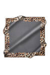 Leopar Desenli 90X90 Pierre Cardin Krep Saten Eşarp - 1