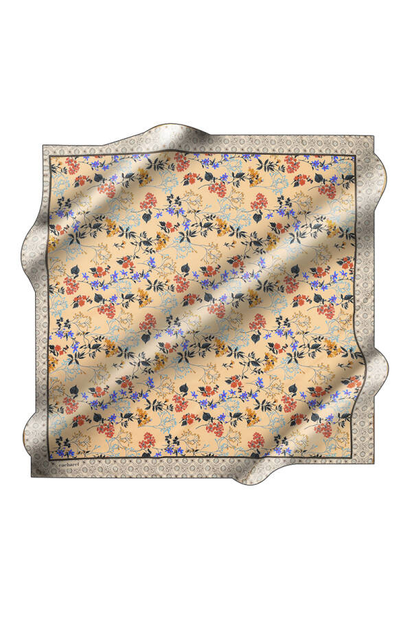 Renkli 90X90 Cacharel Twill - 1