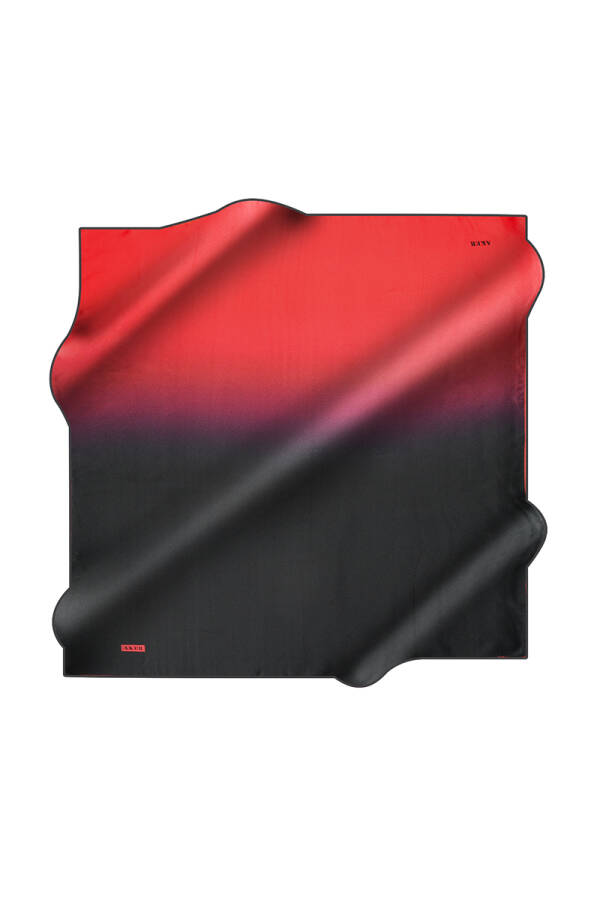 Fırça Desenli 90X90 İpek Jakar - 1