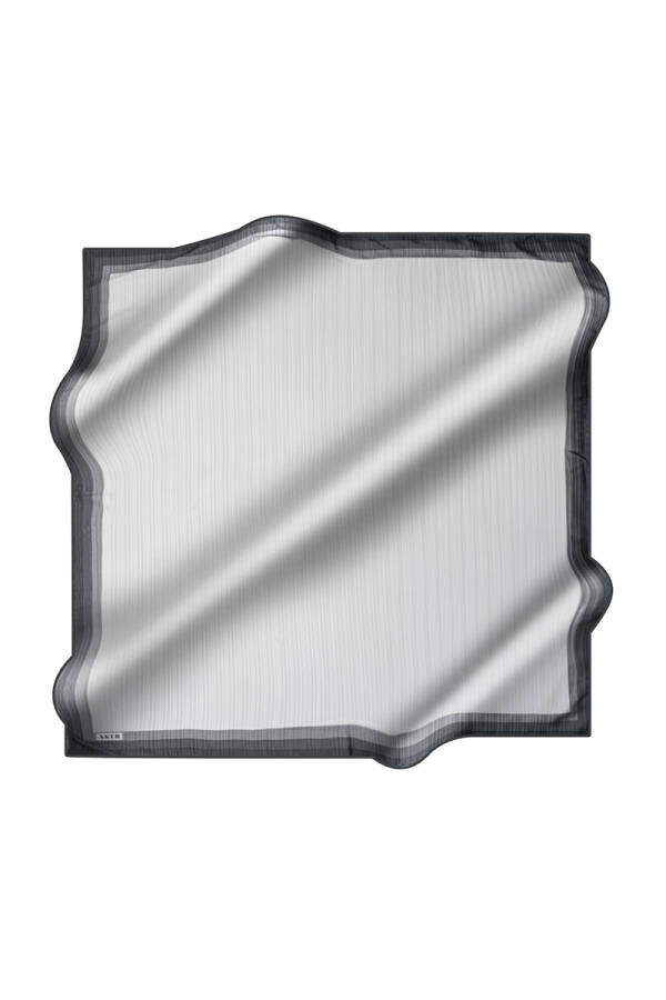 Düz Renk 90X90 İpek Jakar - 1