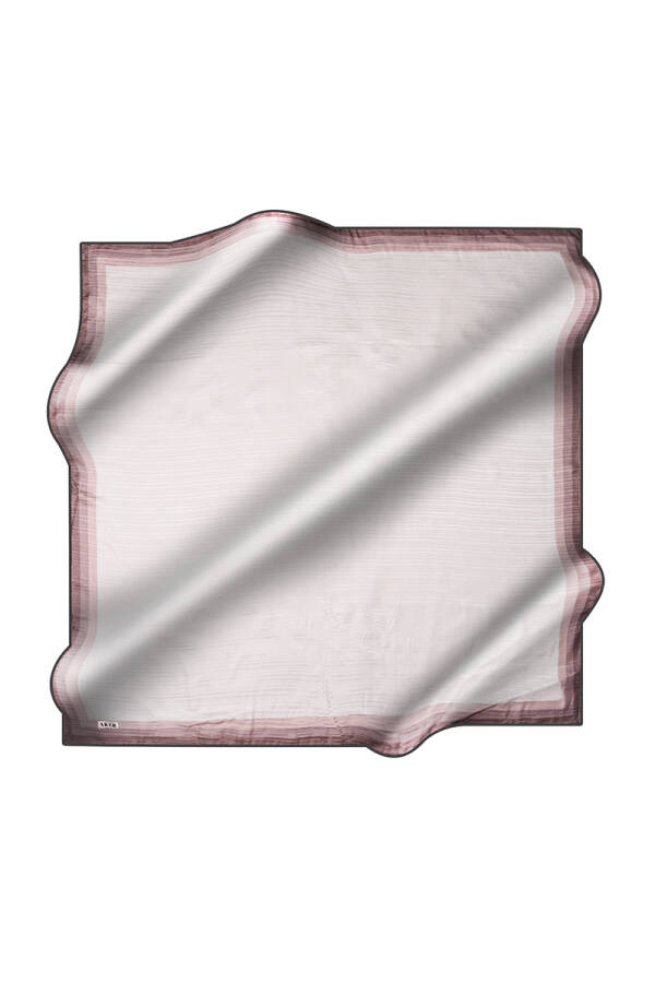 Düz Renk 90X90 İpek Jakar - 1