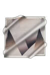 Geometrik Desenli 90X90 İpek Jakar - 1