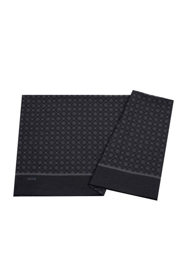 Antrasit Cotton Şal - 1