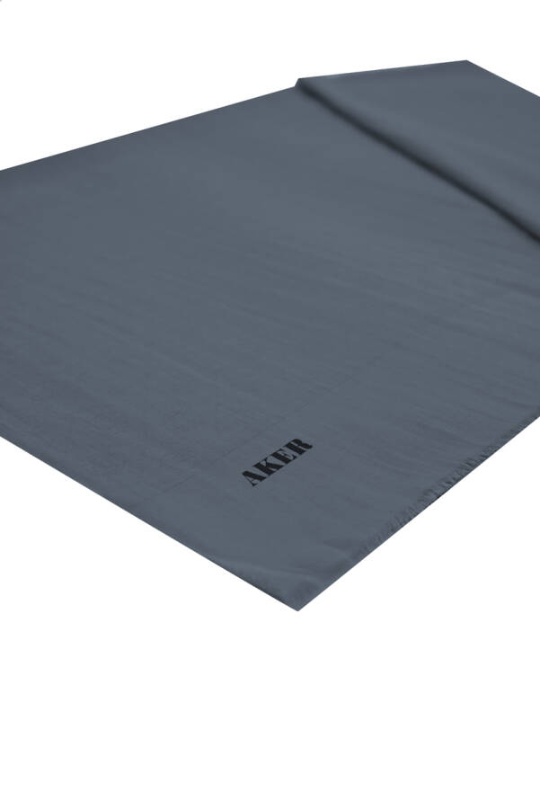 Gri Aker Cotton Şal - 2