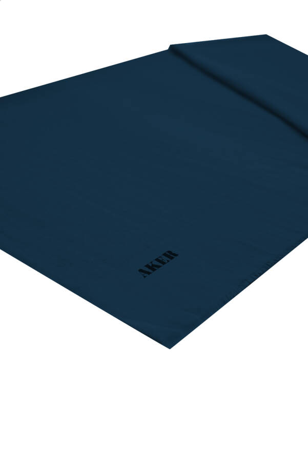 Lacivert Cotton Şal - Aker (1)