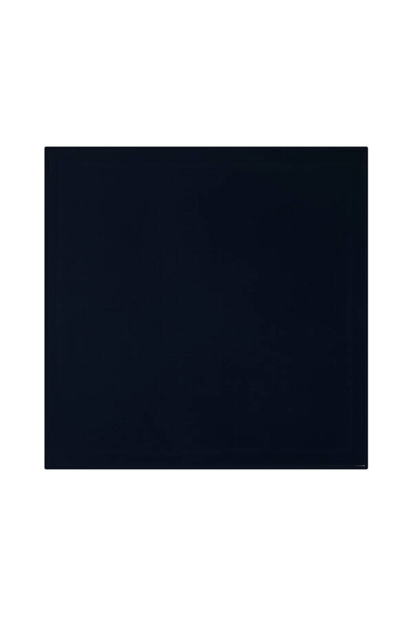 Lacivert Aker Cotton Eşarp - 1