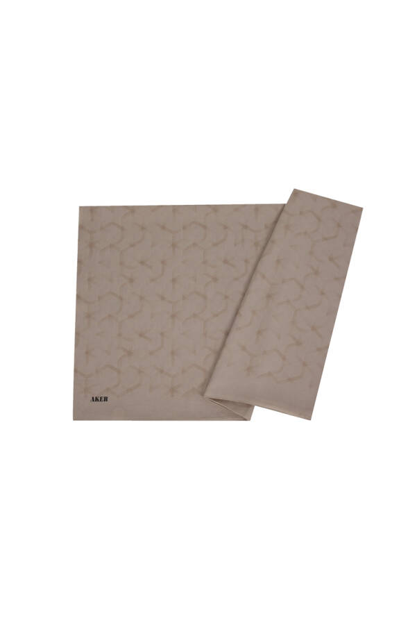 Bej Karma Şal - Aker