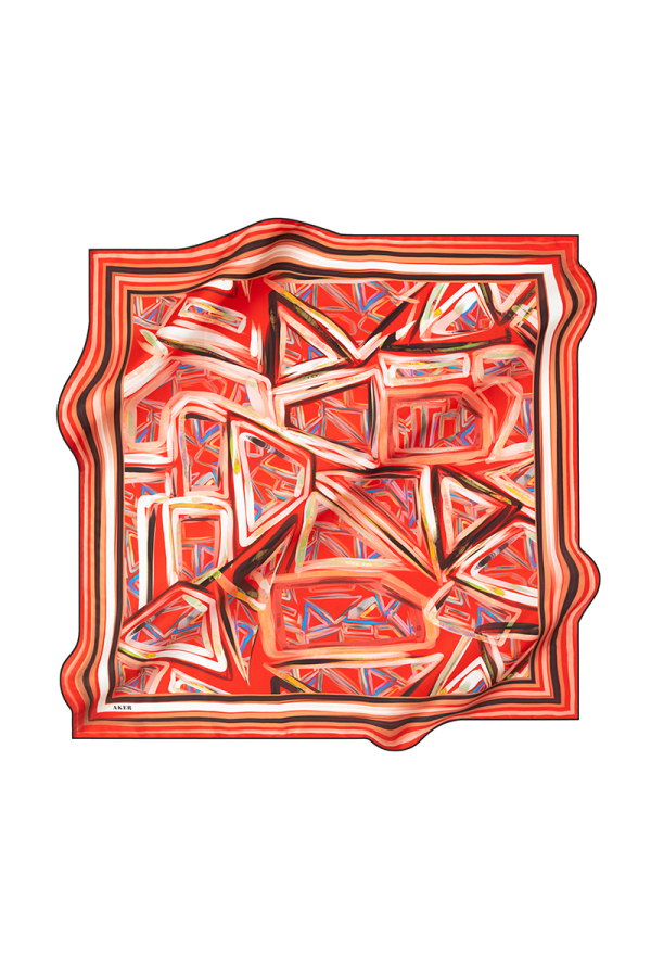 AKER İPEK TİVİL EŞARP - 1