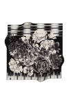 Çiçek Desenli 90X90 İpek Twill Eşarp - 1