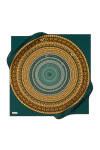 Zincir Desenli 90X90 İpek Twill Eşarp 