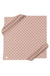 Geometrik Desenli 90X90 İpek Krep Saten Eşarp - 1