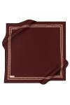 Renkli 90X90 Pierre Cardin Krep Saten Eşarp 