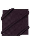 Geometrik Desenli 90X90 İpek Krep Saten Eşarp 