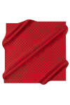 Geometrik Desenli 90X90 İpek Krep Saten Eşarp - 1
