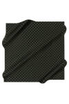 Geometrik Desenli 90X90 İpek Krep Saten Eşarp 