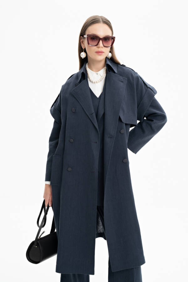 Renkli Keten Yelek - 1