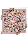 Fırça Desenli 90X90 Pierre Cardin Crepe Saten Eşarp - 1