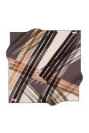 Geometrik Desenli 90X90 Pierre Cardin Krep Saten Eşarp 