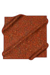 Geometrik Desenli 90X90 Aker İpek Tivil Eşarp - 1