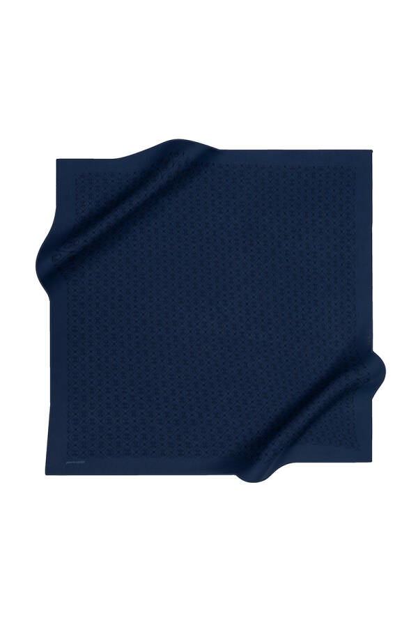 Lacivert 100X100 Elegans Eşarp - Pierre Cardin