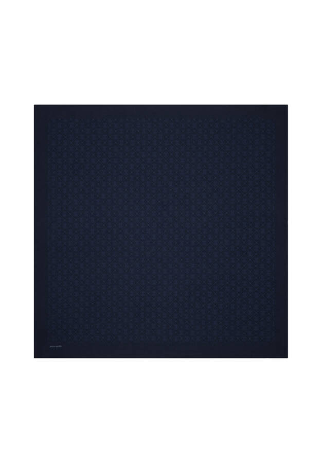 Lacivert 100X100 Elegans Eşarp - Pierre Cardin (1)