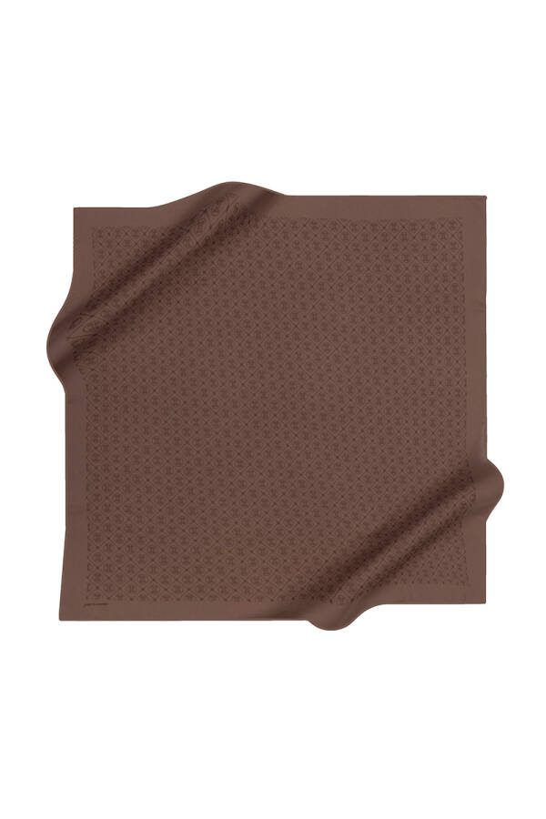 Kahverengi Elegans Eşarp - Pierre Cardin