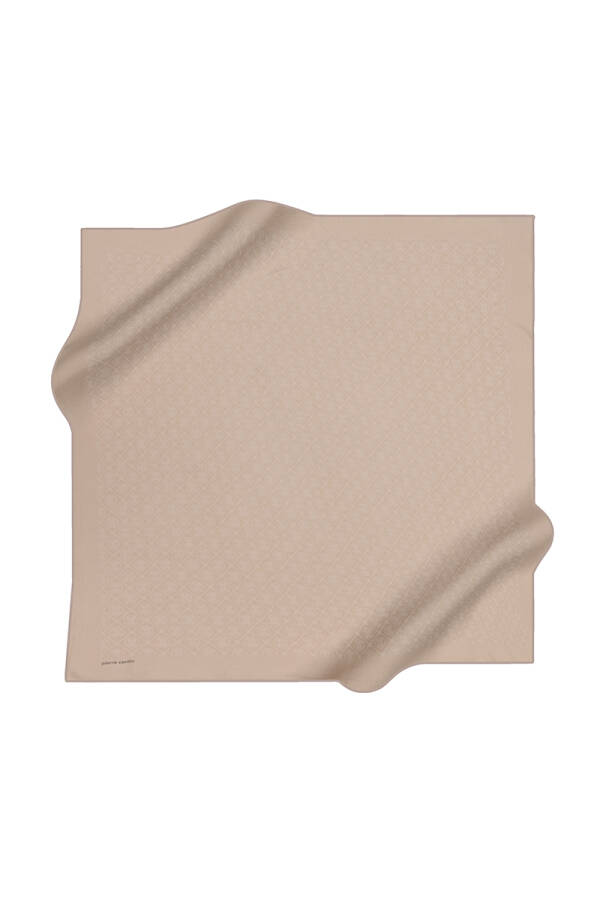 Bej 100X100 Elegans Eşarp - Pierre Cardin