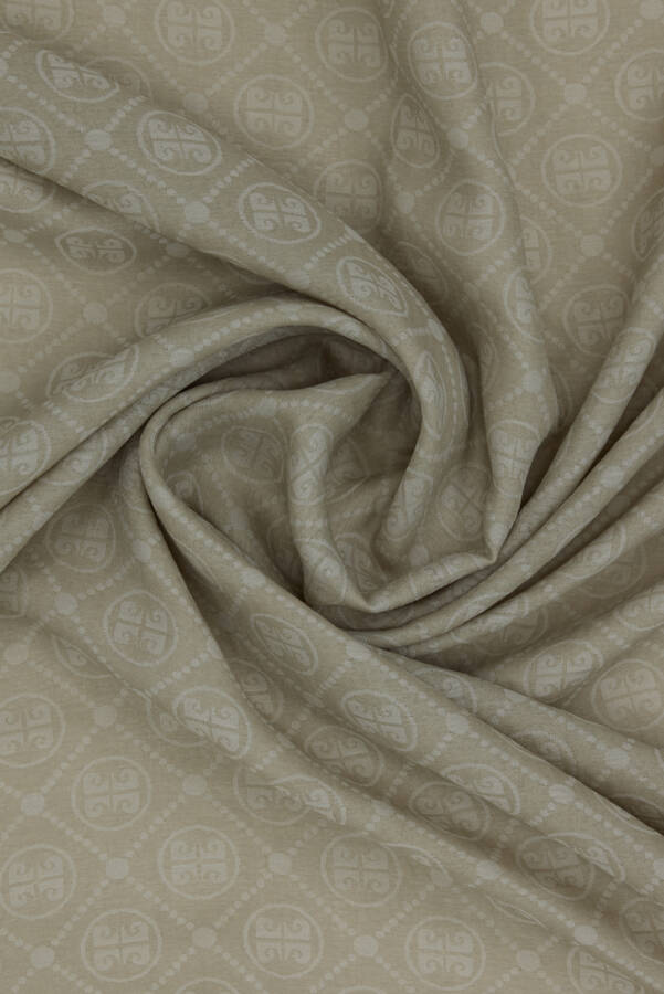 Bej 100X100 Elegans Eşarp - 3