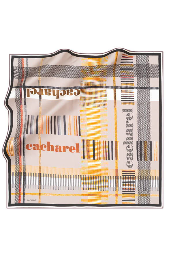 Geometrik Desenli 90X90 Cacharel Tivil - 1