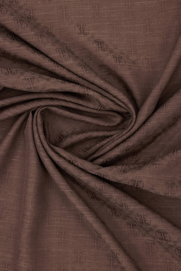 Renkli 100X100 K.Pierre Cardın Logolu İpek Koton Jakar - Pierre Cardin (1)