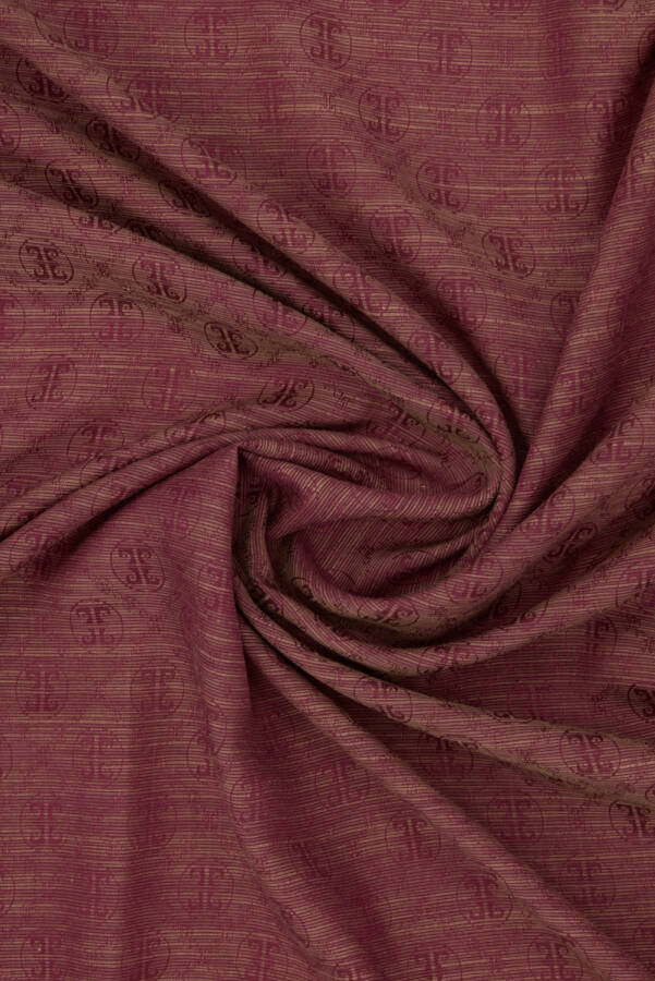 Renkli 100X100 Pierre Cardın Logolu İpek Koton Jakar Eşarp - Pierre Cardin (1)