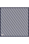 Siyah 90X90 İpek Krep Saten Eşarp 