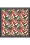 Somon 90X90 İpek Krep Saten Eşarp - 1