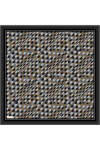 Siyah 90X90 İpek Krep Saten Eşarp 