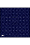Lacivert 90X90 İpek Krep Saten Eşarp 