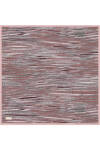 Açık Pembe 90X90 İpek Krep Saten Eşarp - 1