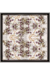 Gri 90X90 İpek Twill Eşarp 