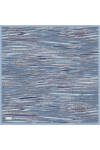 Mavi 90X90 İpek Twill Eşarp 