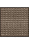 Kahverengi Logo Desenli İpek Twill Eşarp 