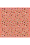 Pembe İpek Twill Eşarp - 1
