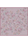 Pembe İpek Twill Eşarp 