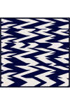 Lacivert 90X90 İpek Twill Eşarp 